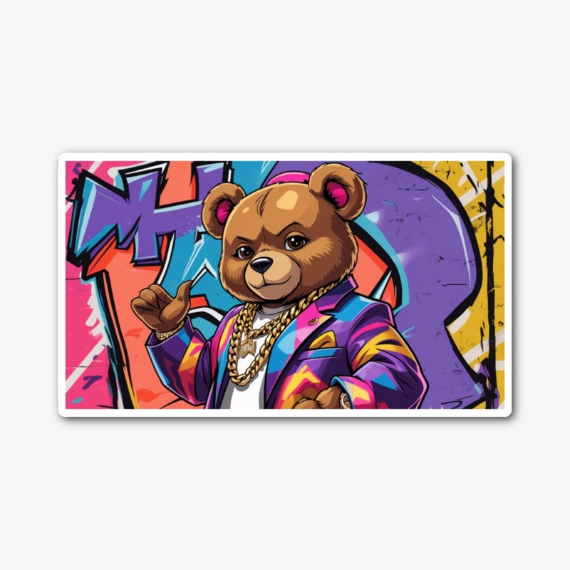 hip hop teddy bear