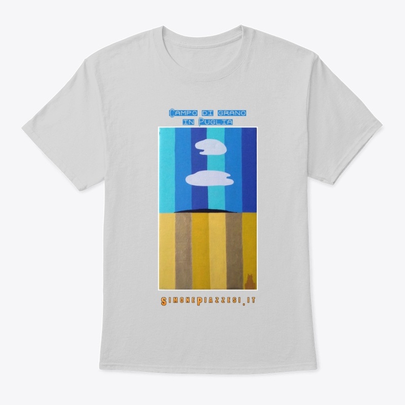 Campo di grano in Puglia maglietta