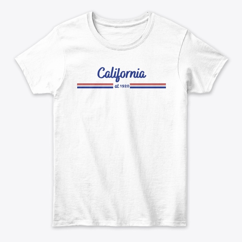 California at 1920 t-shirt