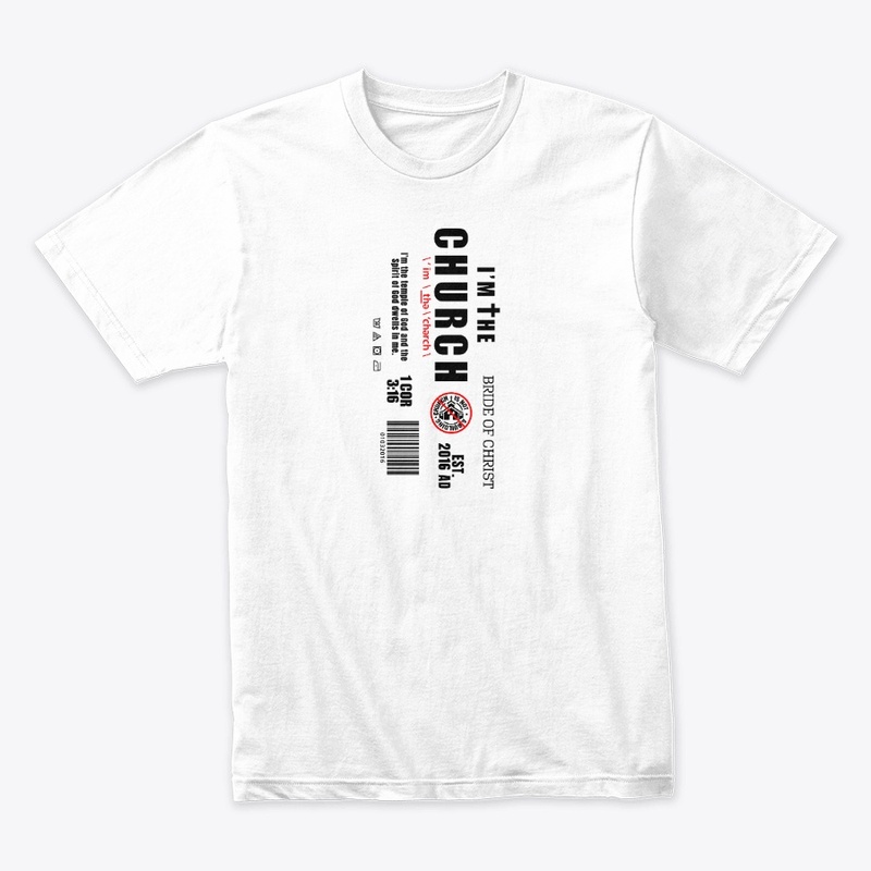 I'm The Church - White & Grey