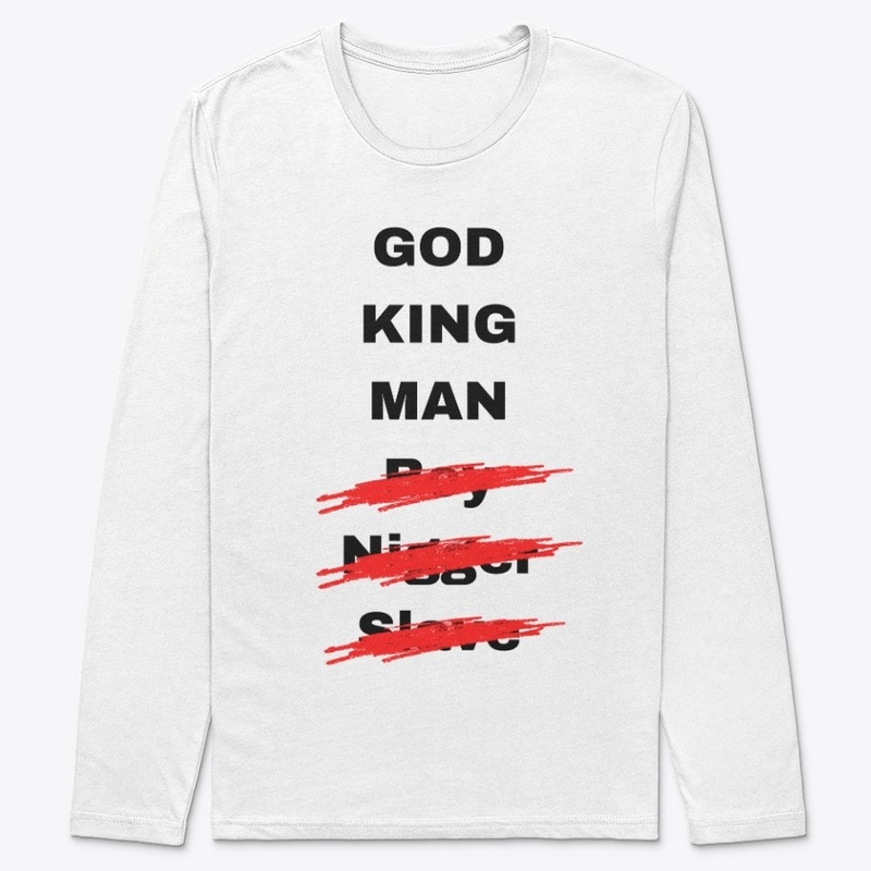GOD, KING, MAN, MY NAME. THAT'S IT.