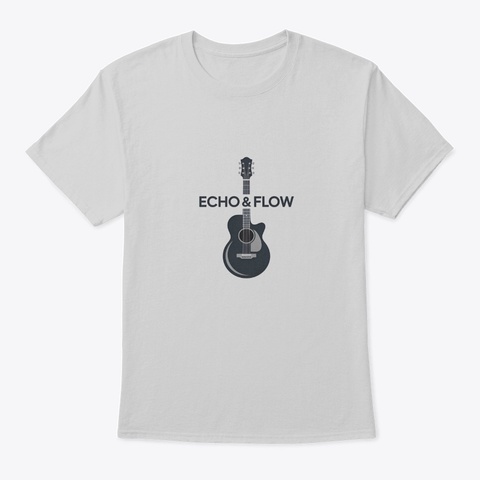 Echo & Flow Light Steel Kaos Front