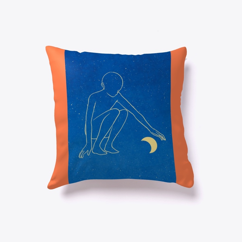Moon design printed products 
