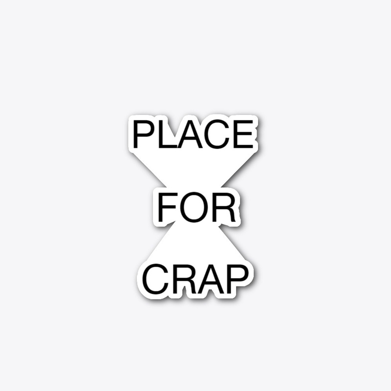 CRAP BAG AND STICKER