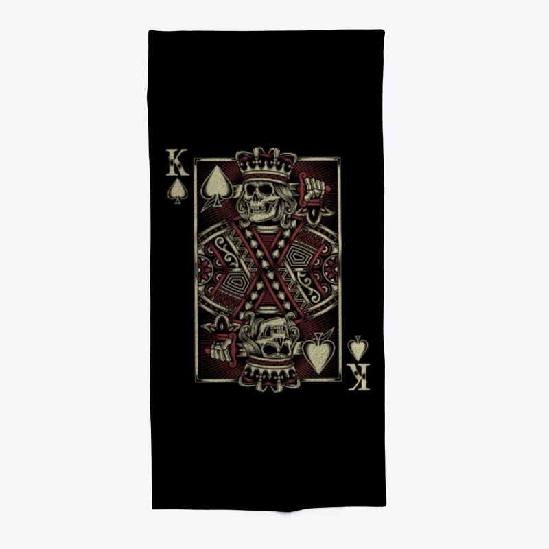 King Skull Card