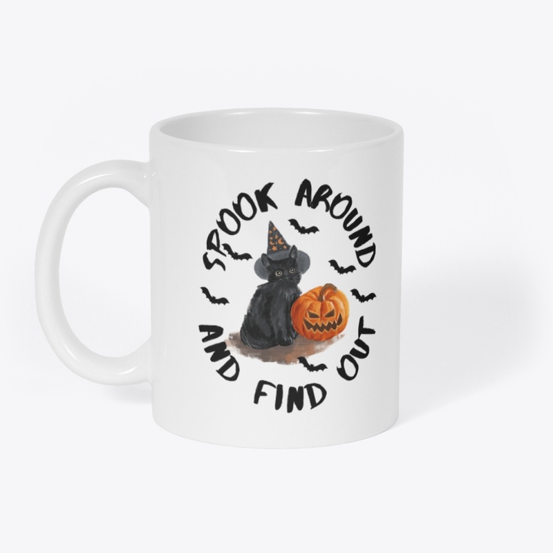 spook around and find out Cat T-Shirt