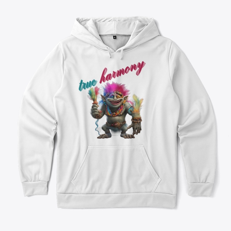 troll true harmony with many colorfull