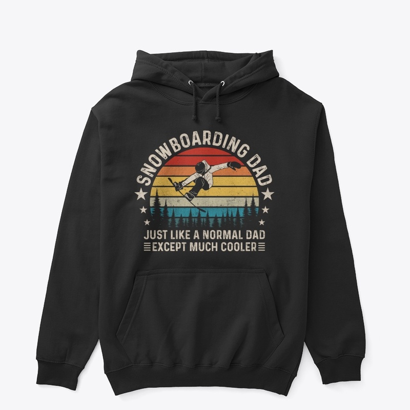 Snowboarding Dad Just Like A Normal Dad