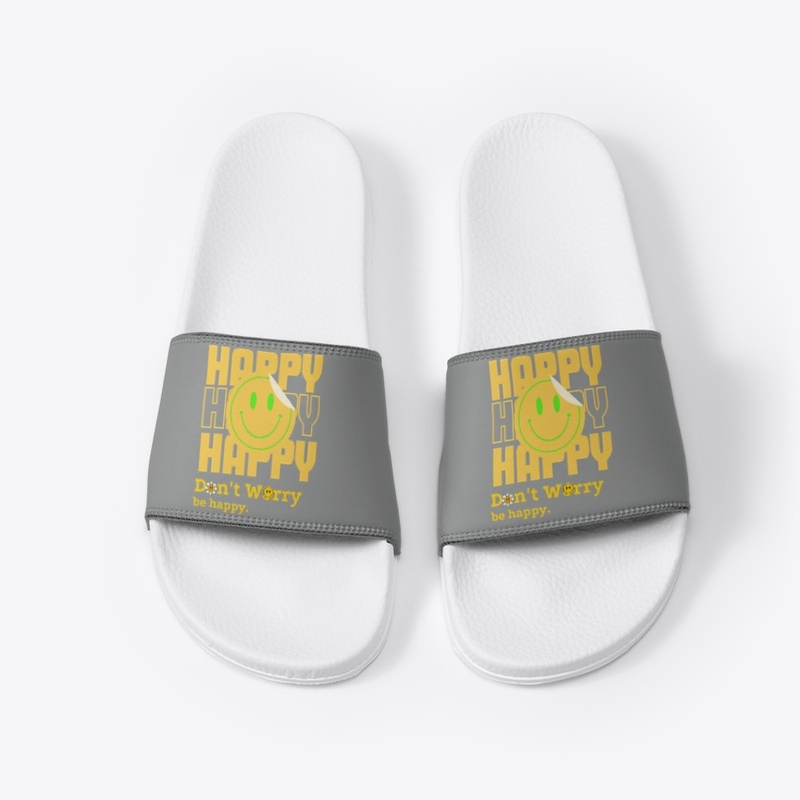 rosyclo Cloud Slippers  happy happy