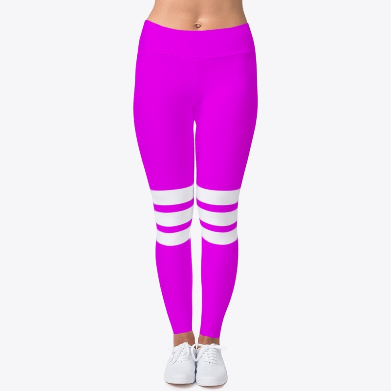 White Stripes On Pink