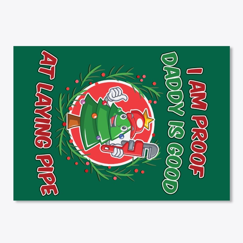 Plumber Dad Is Good At Laying Pipe