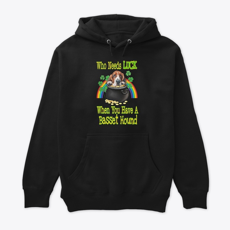 Basset Hound St. Patrick's Day