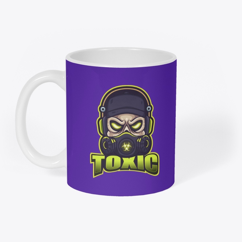 Toxic Skull Sticker