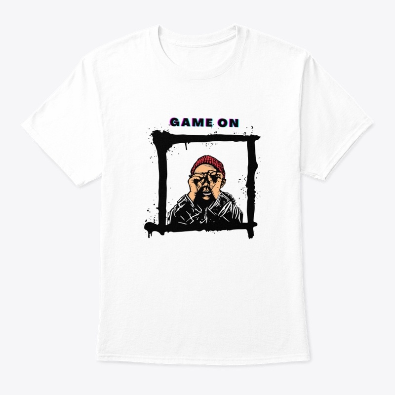 Game on classical t shirt 