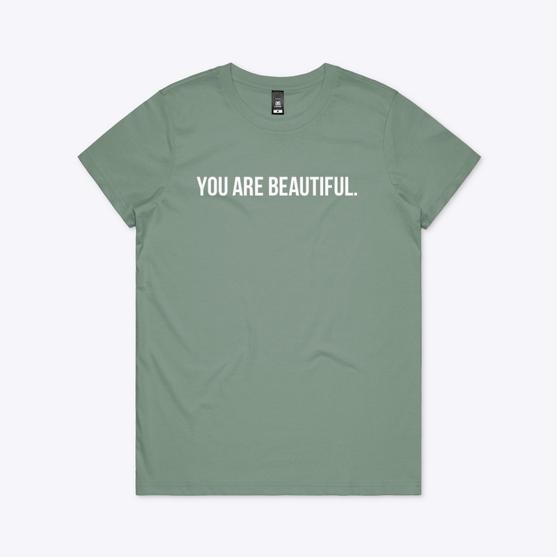 YOU ARE BEAUTIFUL - eco unisex tee