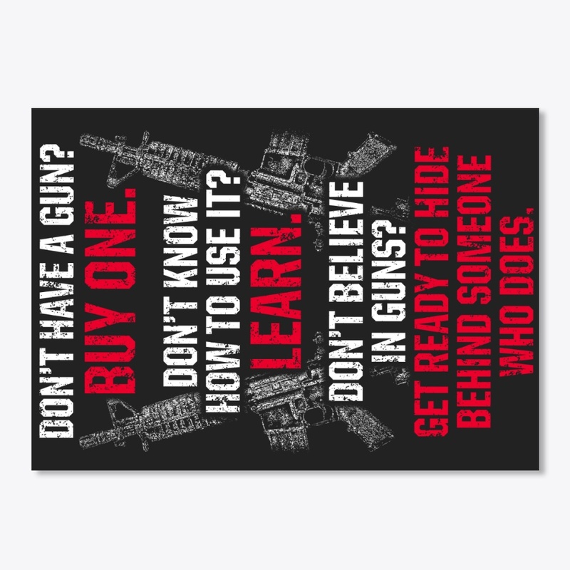 PATRIOTIC - DON'T HAVE A GUN M 0059