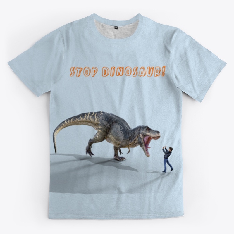 All-Over Print Unisex Tee -  Dinosaur
