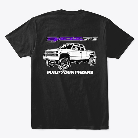 Badz71 2025 Black T-Shirt Back