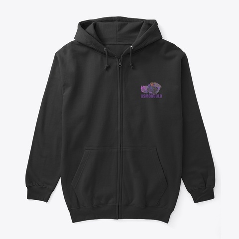 Asmongold Merch Black áo T-Shirt Front