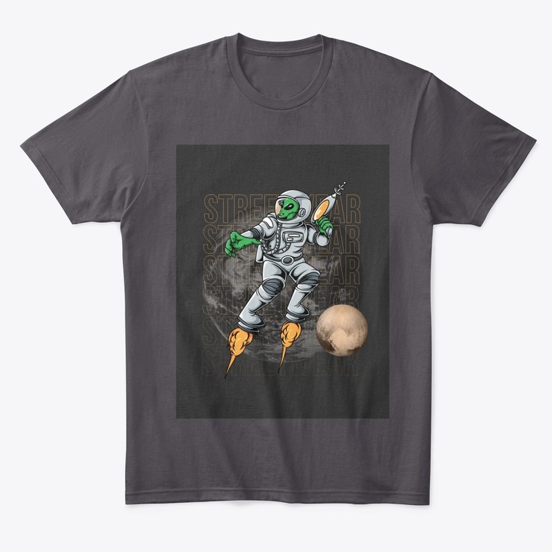 Galactic Streetwear - Alien Astronaut T