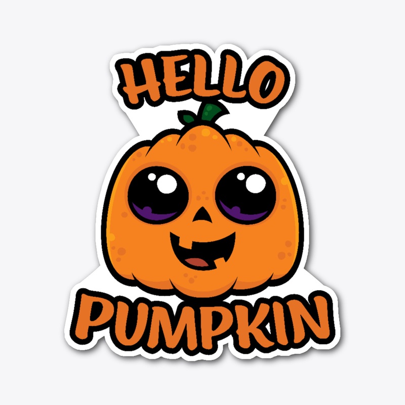 Hello Pumpkin Halloween Jack-O-Lantern