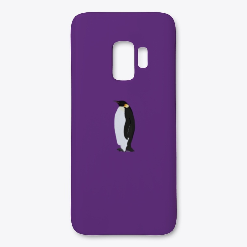 The Purple Penguin Purple phone case