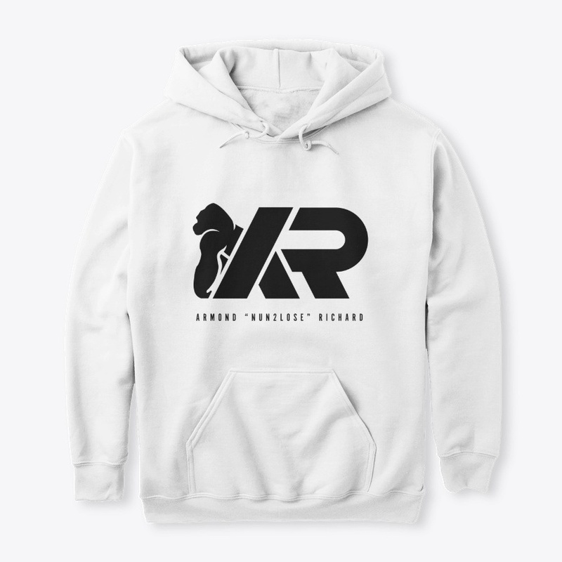 Black AR Logo w/Nun2Lose 