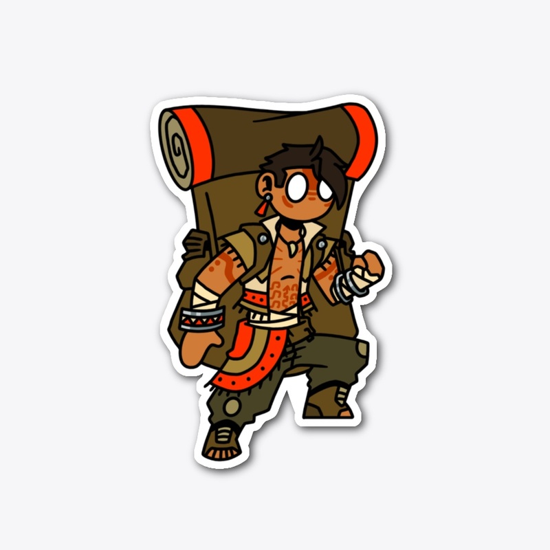 Marcial Chibi Sticker