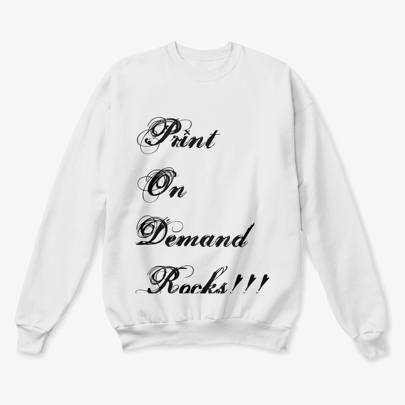 Print on demand rocks apparel