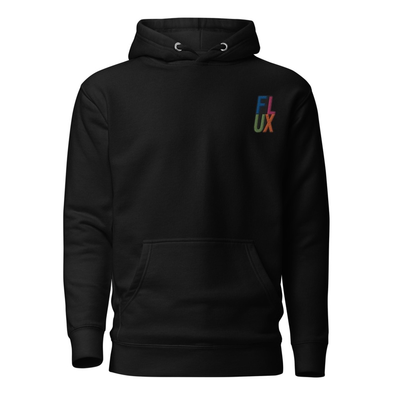 FLUX EMBROIDERED HOODIE