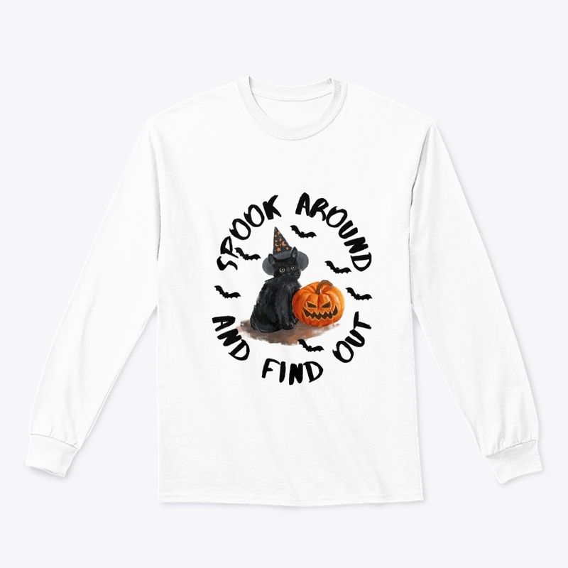 spook around and find out Cat T-Shirt