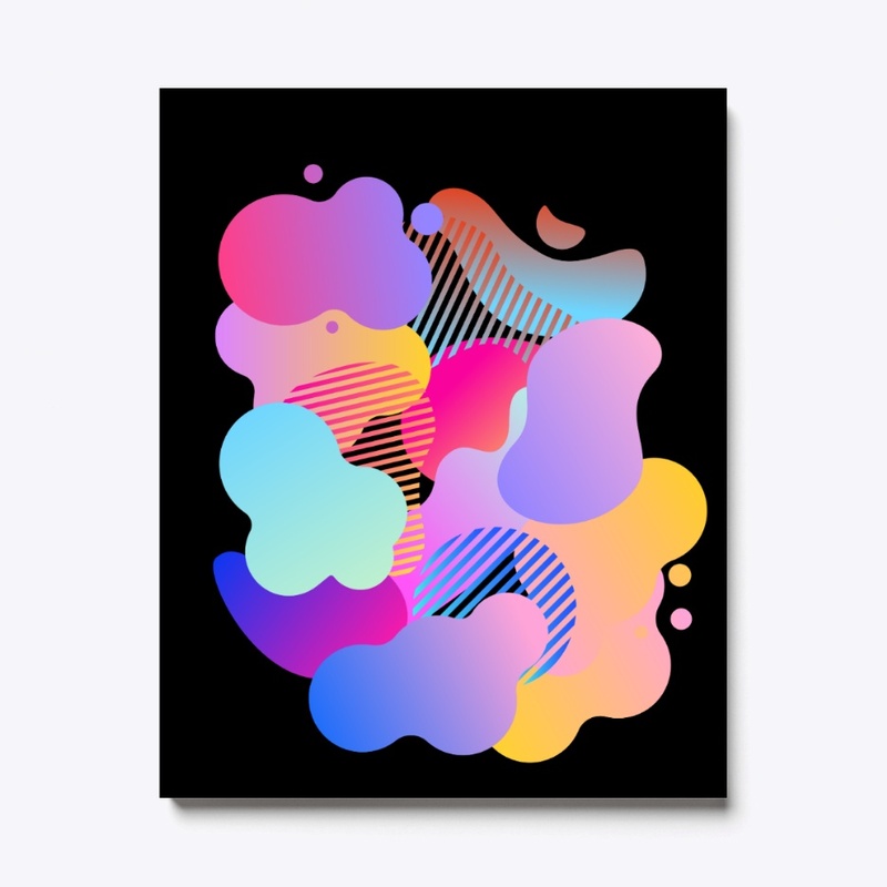 abstract canvas print