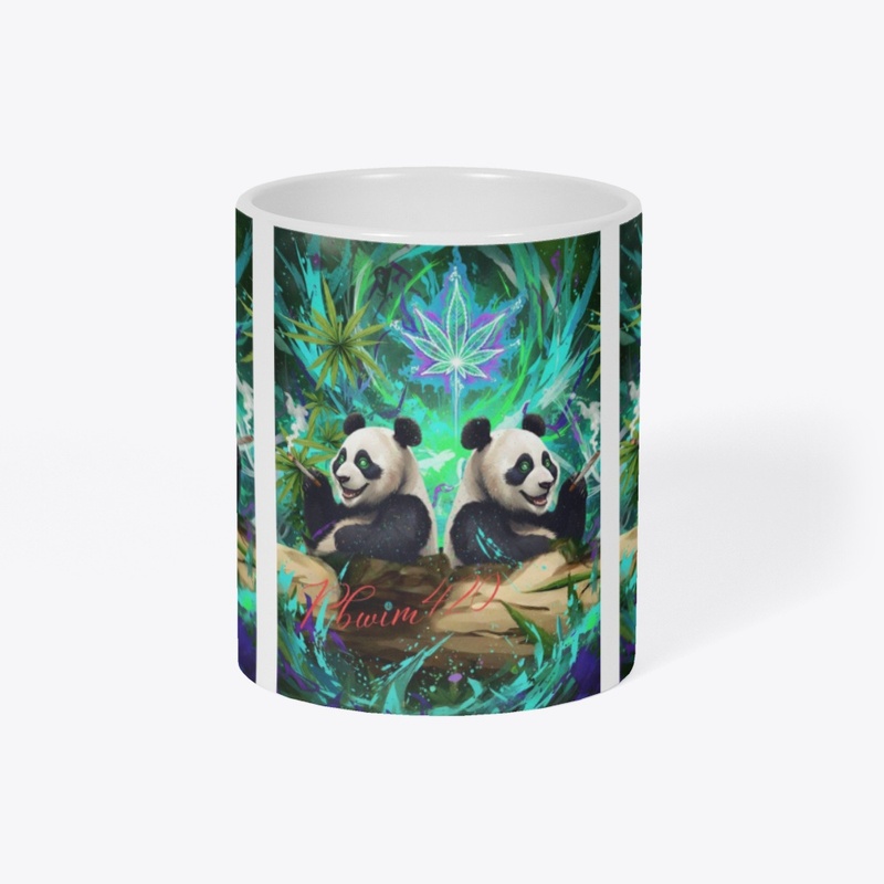 Smoking pandas 