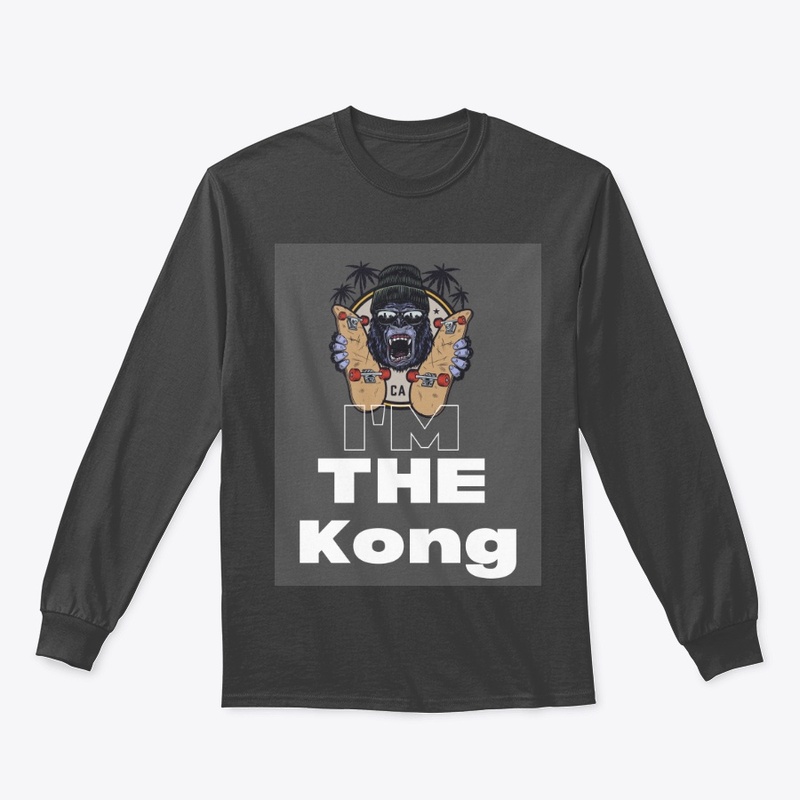 "Kong Attitude Tee: Rule with Style!"