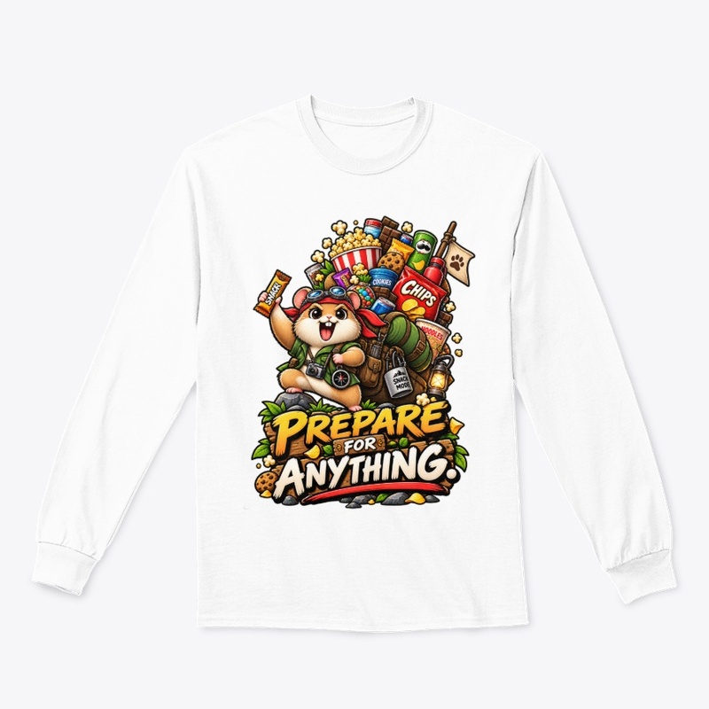 Prepare for Anything Funny Hamster 