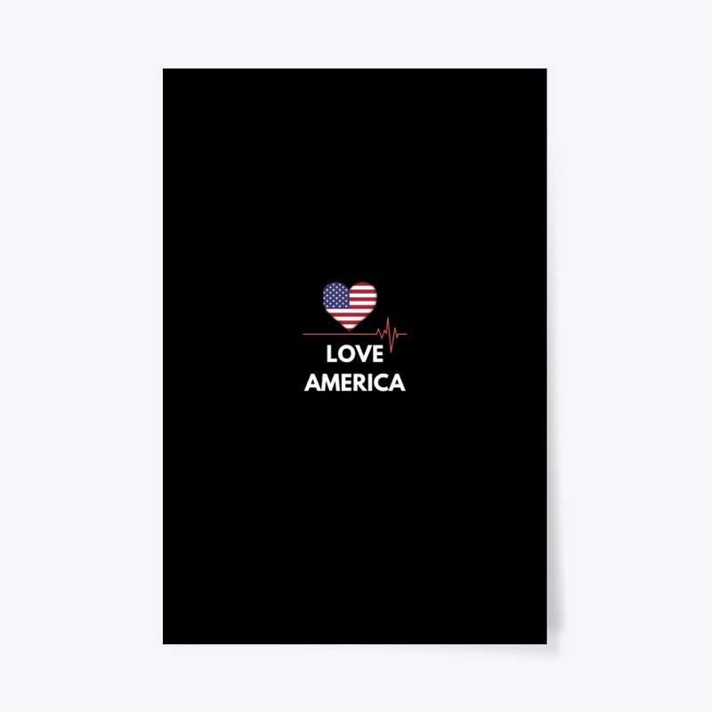 Love America Tee and Accessories Tshirt