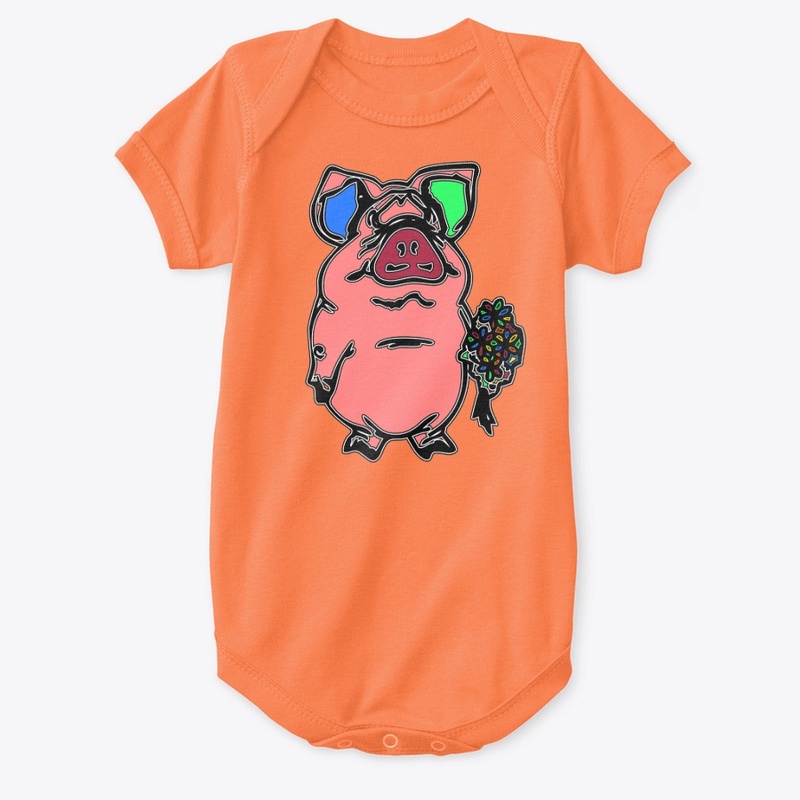 Banco Pop Flower Piggy