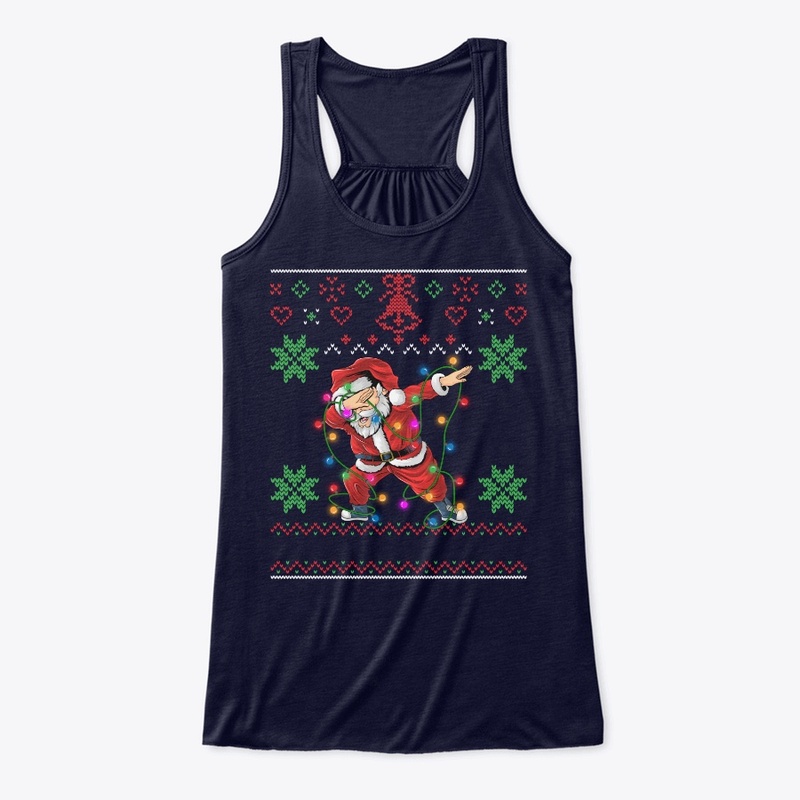 Dabbing Santa Ugly Christmas Design