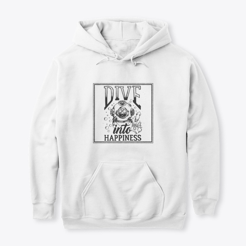 Dive Into Happiness Scuba Diving T-shirt