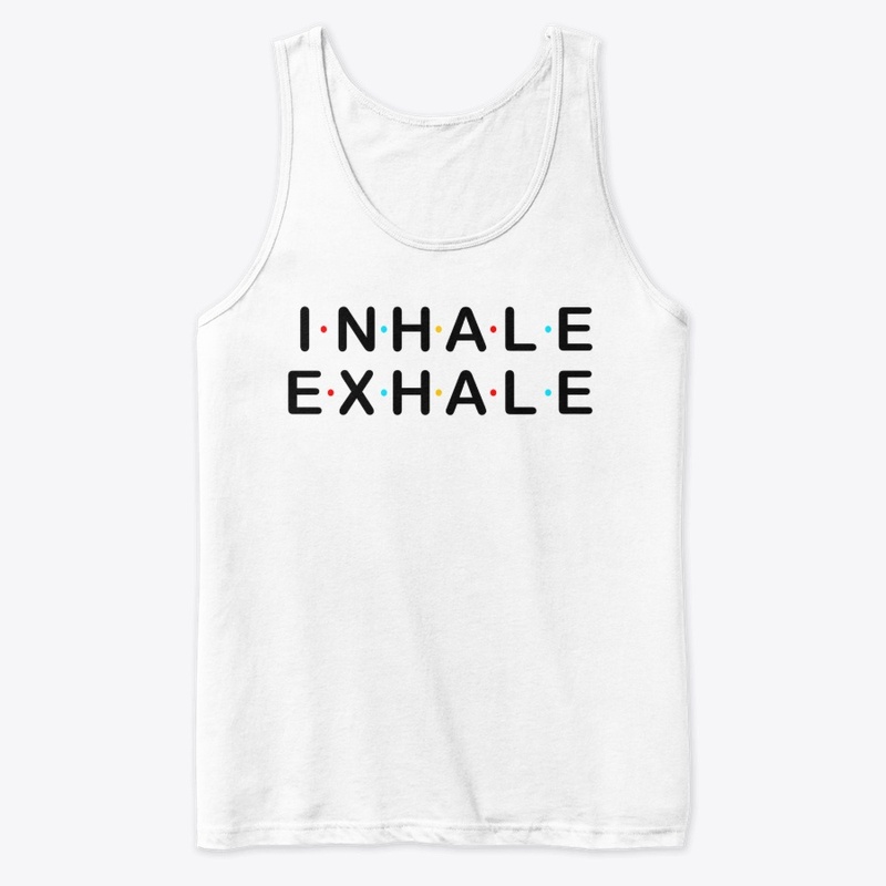 Yoga inhale exhale t-shirt