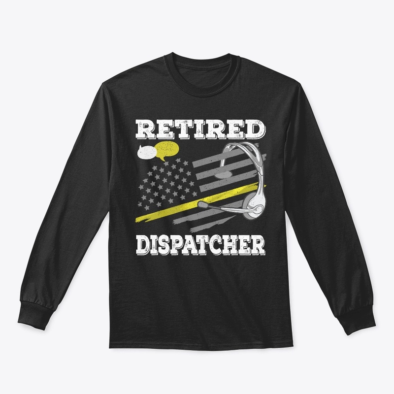 Retired Dispatcher Gift - Thin Line Flag