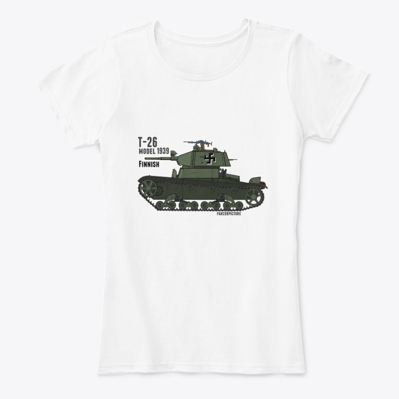 Finnish T-26 Model 1939. T-Shirt