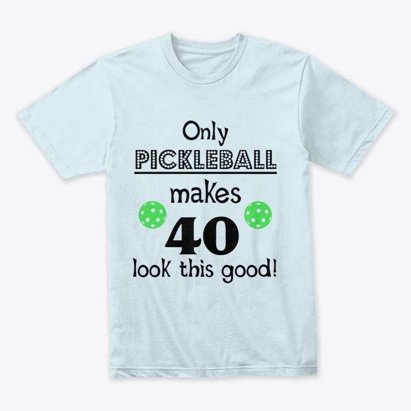 Only Pickleball 40 Tee Light Colors