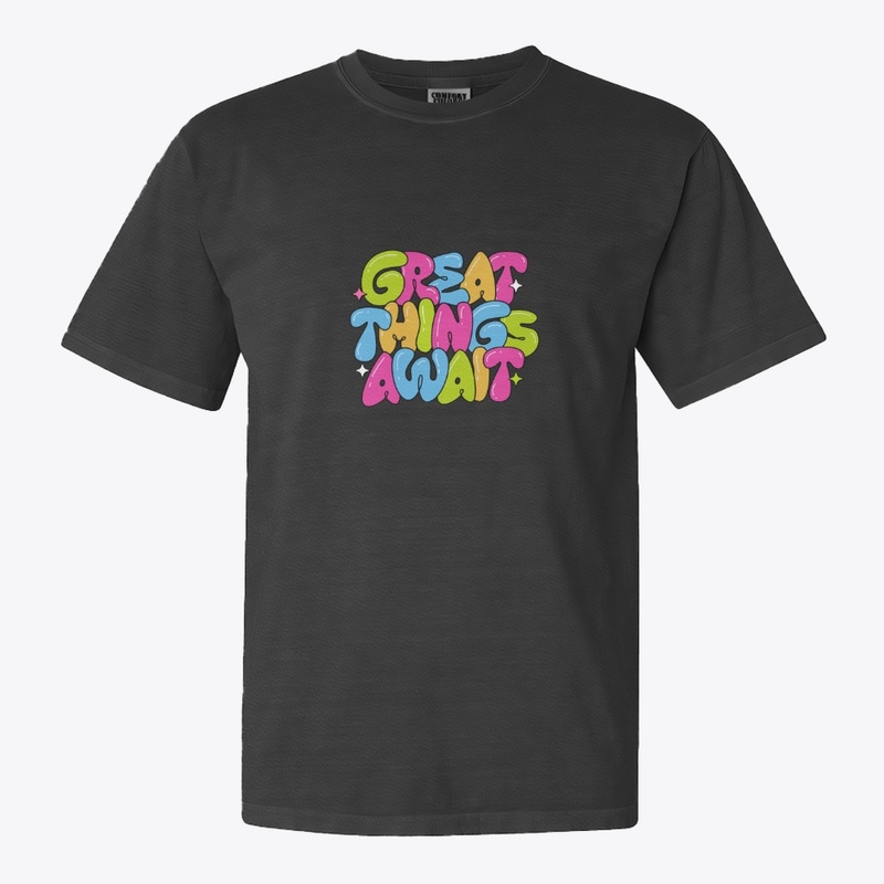 Texted print design 