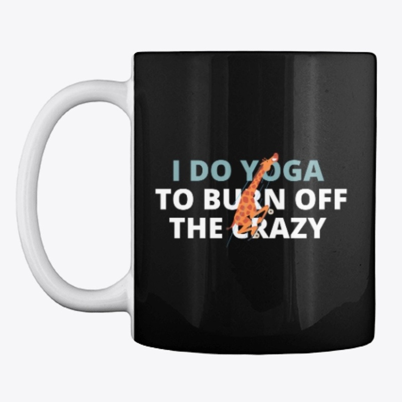 Funny positive yoga