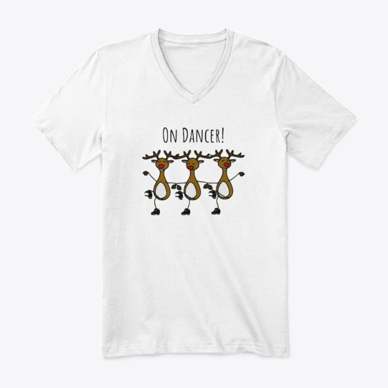 On Dancer Tap Dancing Reindeer