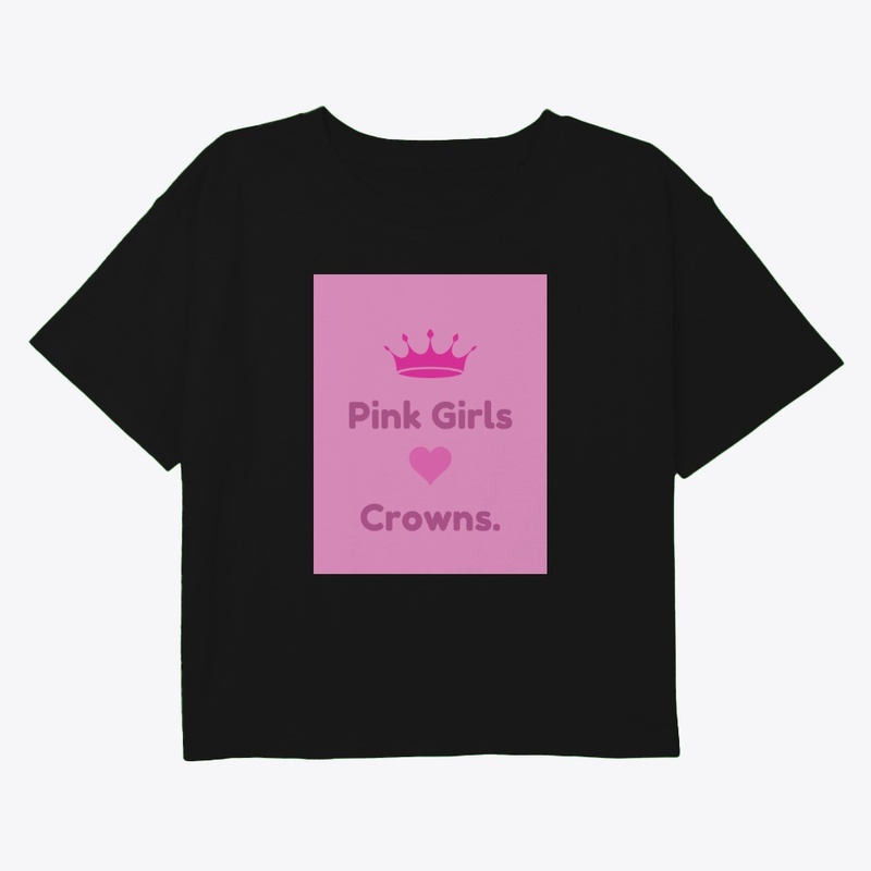 Pink Girls Love Crowns || Collectibles.