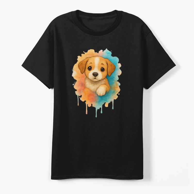 Adorable Puppy | Soft Art Tee