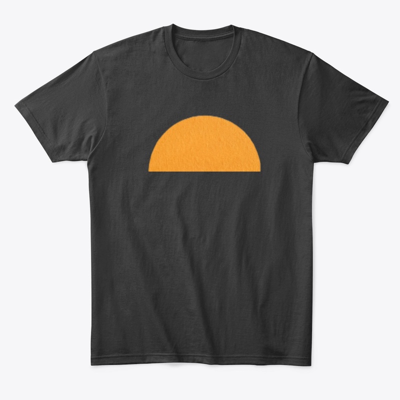 Orange Half Sun T-Shirt