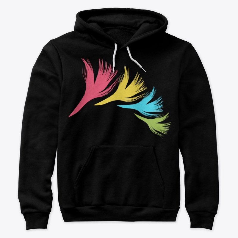 TREE MODERN SIMPLE FEATHER DESIGN